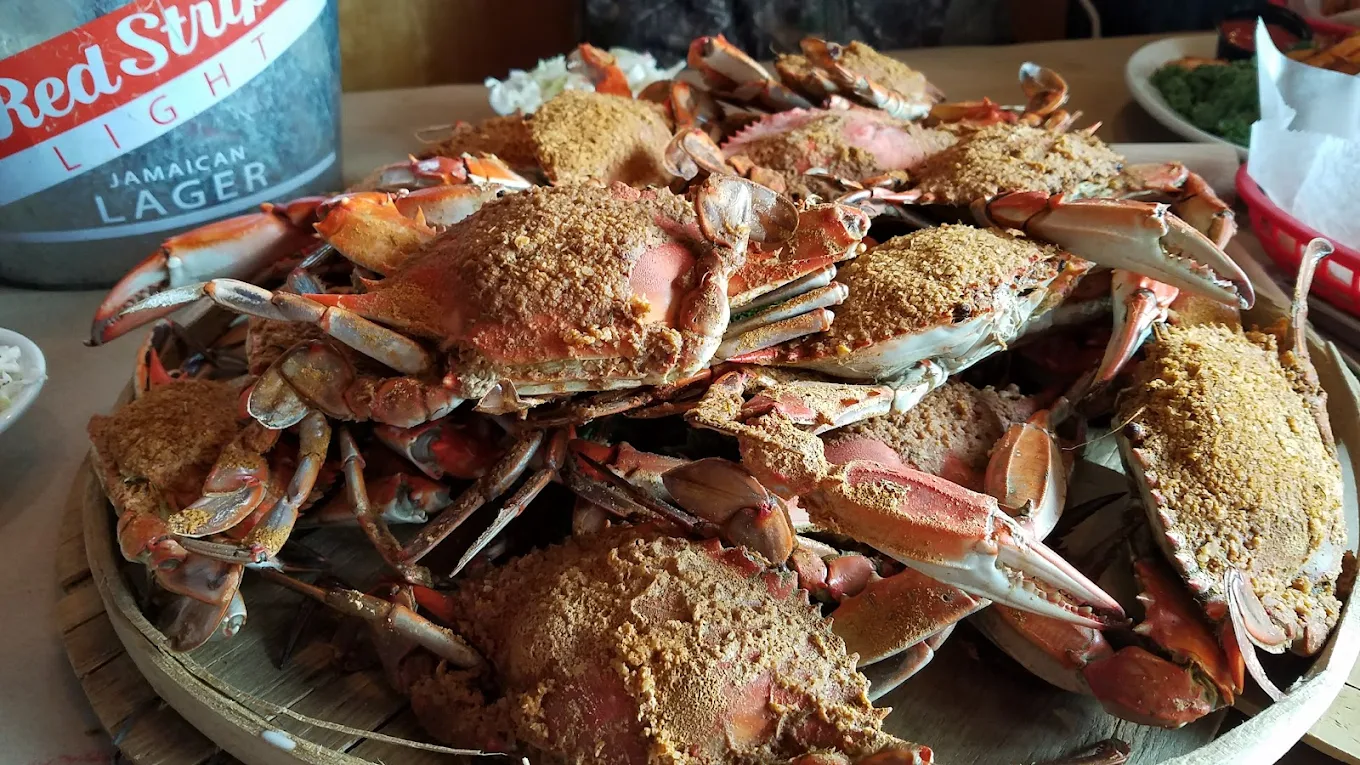 Steamed Blue Crabs